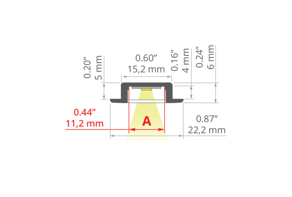 LED Einbauleuchte MICRO-NK